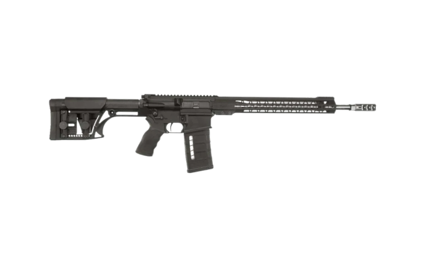 AR10 .308 3-Gun Rifle 18" · SVART / .308 WIN