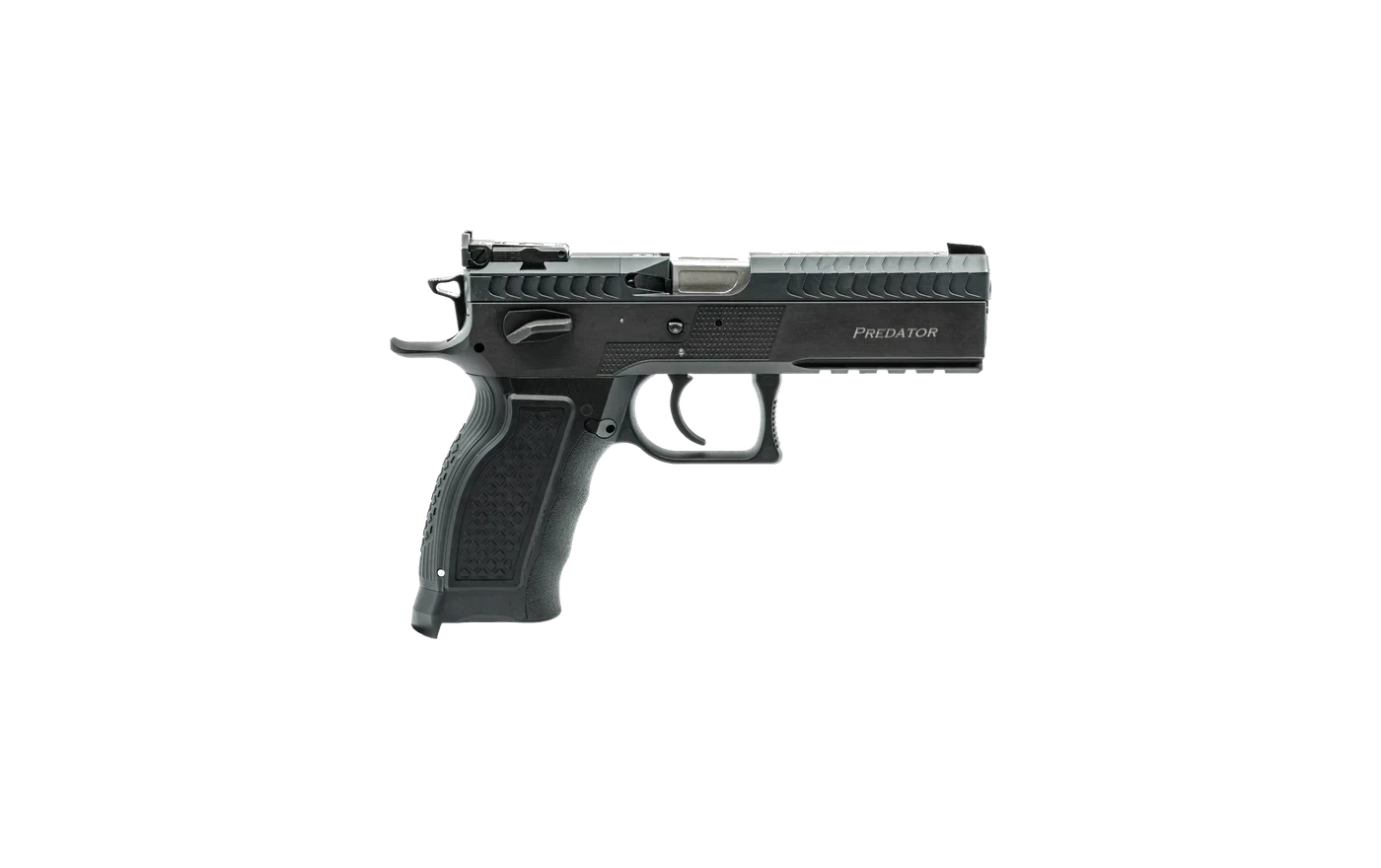 Predator, Alu/Polymer, FSF Rd, OR LPA · BLACK / 9X19 MM / DA/SA
