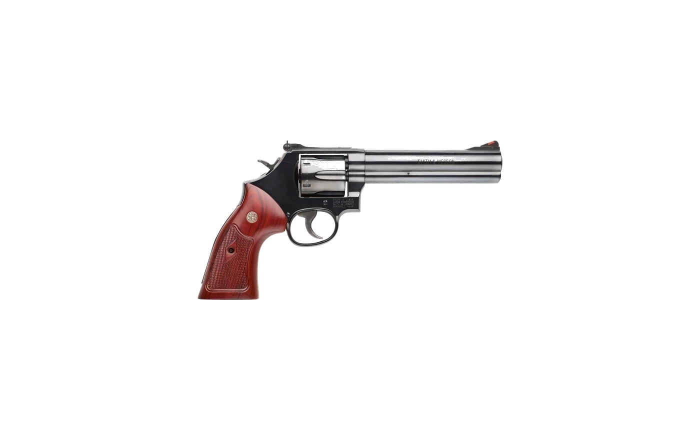 586 6" .357 MAG/.38 SPC + P · SVART / .357 MAGNUM